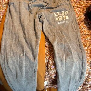 Aeropostale Men's Grey Sweats